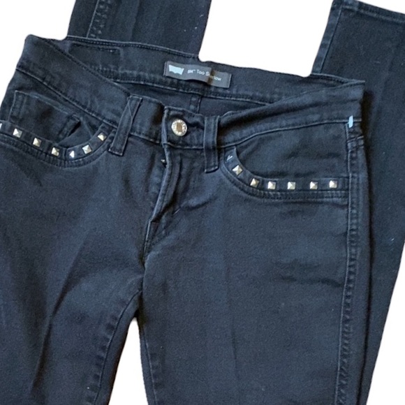 Levi’s 524 Too Super Low Skinny Jeans, Quality Skinny Denim Jeans, Levi’s Jeans - Picture 7 of 11